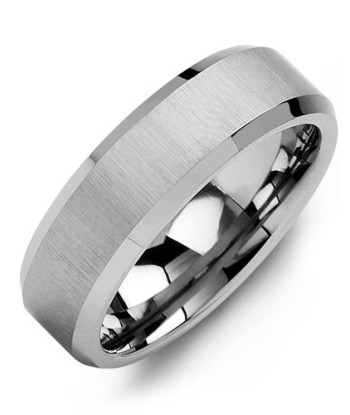 7mm Tungsten Wedding Band outlet