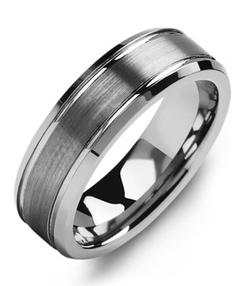 7mm Tungsten Wedding Band l'achat 