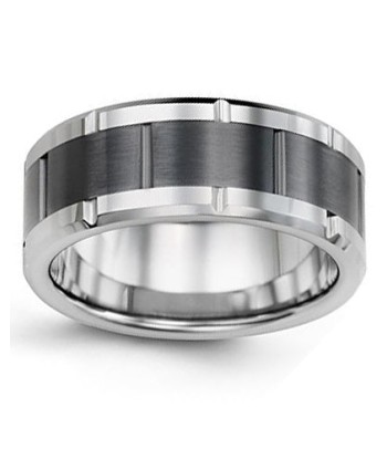 9mm Tungsten & Ceramic Wedding Band meilleur choix