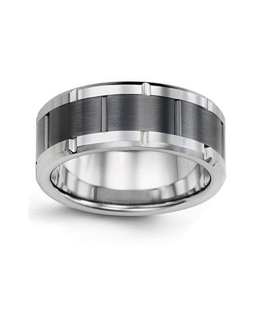 9mm Tungsten & Ceramic Wedding Band meilleur choix