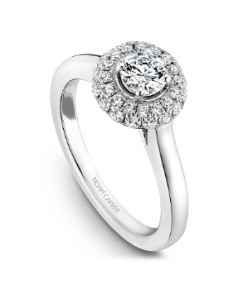 .72CT Noam Carver Halo Diamond Engagement Ring Venez acheter