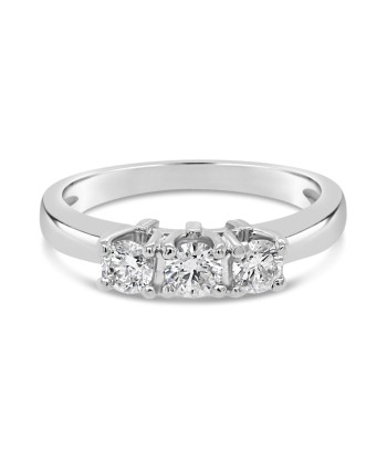 .50CT Bogart's Traditional Trinity Ring: White Gold solde