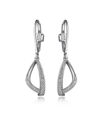 Elle Sterling Silver Scintillation Earrings pour bénéficier 