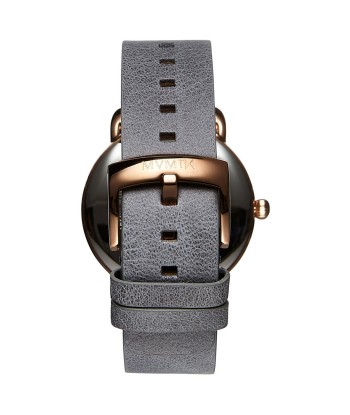 MVMT Revolver Watch: Grey Leather Les êtres humains sont 