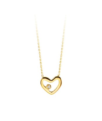 Heart Necklace with Diamond votre