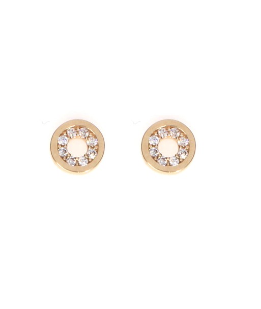 Circle Earrings: Rose Gold livraison gratuite