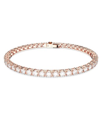 Swarovski Matrix Rose Gold Tone Tennis Bracelet 2024