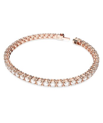 Swarovski Matrix Rose Gold Tone Tennis Bracelet 2024