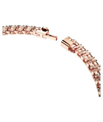 Swarovski Matrix Rose Gold Tone Tennis Bracelet 2024