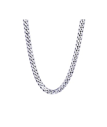 7.7mm Stainless Steel Italgem Men's Curb Chain paiement sécurisé