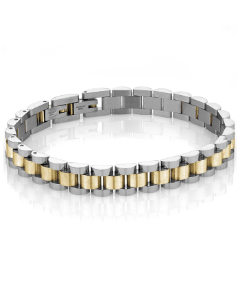 Italgem Stainless Steel Men's Swiss Bracelet Pour