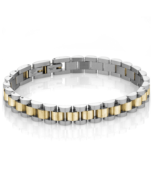 Italgem Stainless Steel Men's Swiss Bracelet Pour