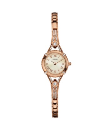 Guess Ladies Petite Crystal Watch: Rose en stock