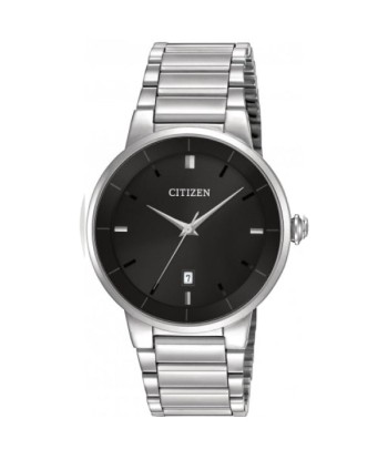 Citizen Quartz Watch: Silver/Black Les magasins à Paris et en Île-de-France