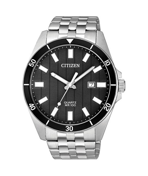 Citizen Quartz Watch: Silver/Black de l' environnement