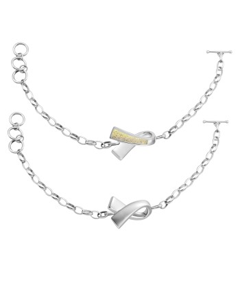 Sarah's Hope Ribbons of Hope Sterling Silver Bracelet suggérées chez