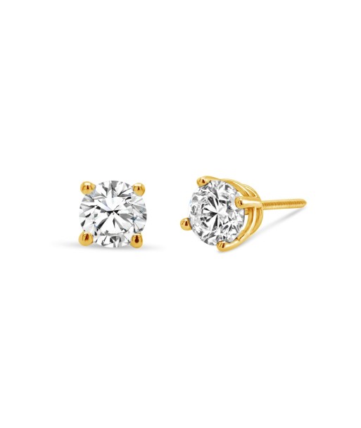 .50CT Bogart's Diamond Stud Earrings le des métaux précieux