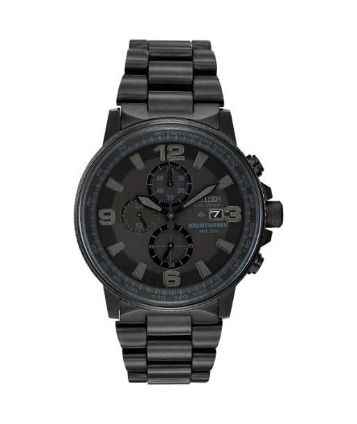 Citizen Nighthawk Men's Watch: Black votre restaurant rapide dans 