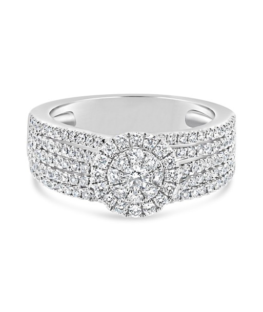 1.08CT Diamond Engagement Set est présent 