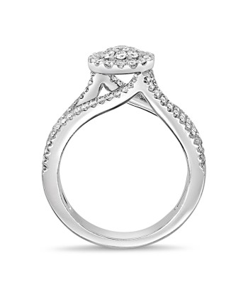 1.08CT Diamond Engagement Set est présent 