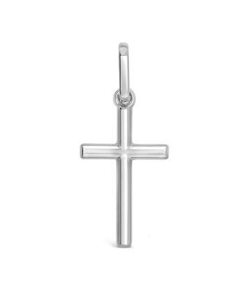 Classic Cross Pendant: White Gold des créatures d'habitude