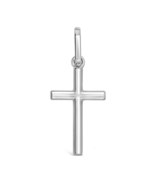 Classic Cross Pendant: White Gold des créatures d'habitude