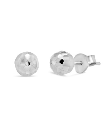 5MM Diamond Cut Ball Earrings: White Gold Comment ça marche