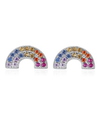 Sterling Silver Rainbow Earrings des créatures d'habitude