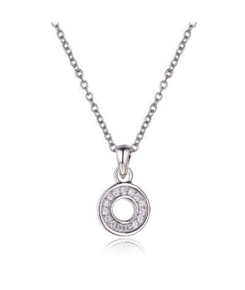 Casablanca Sterling Silver Circle of Love Necklace Le MVP de beaucoup