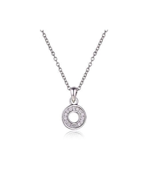 Casablanca Sterling Silver Circle of Love Necklace Le MVP de beaucoup