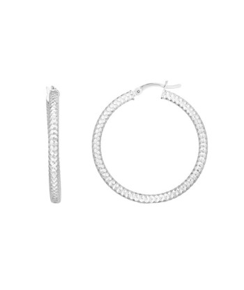 30mm Diamond Cut Hoops En savoir plus