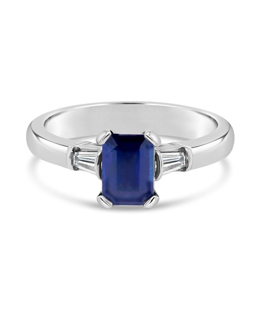 .21CT Diamond & Sapphire Ring Amélioration de cerveau avec