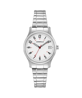 Caravelle Ladies Watch: Silver Tone vente chaude votre 