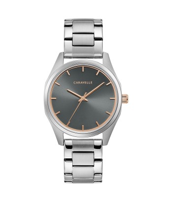 Caravelle Ladie's Watch: Silver & Grey paiement sécurisé