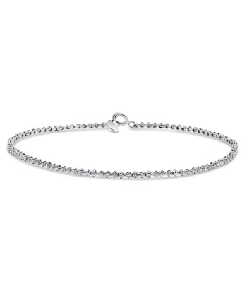 .50CT Diamond 10K White Gold Tennis Bracelet s'inspire de l'anatomie humaine