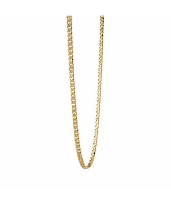 3.3mm Italgem Stainless Steel Yellow Gold Tone Curb Chain l'évolution des habitudes 