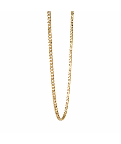 3.3mm Italgem Stainless Steel Yellow Gold Tone Curb Chain l'évolution des habitudes 