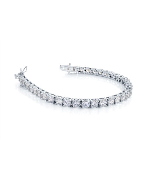 Italgem 5MM Stainless Steel Men's Tennis Bracelet les muscles