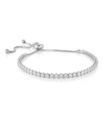 Italgem Stainless Steel Adjustable Bolo Bracelet Pour