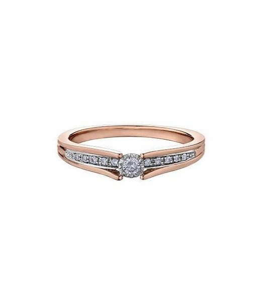 .10CT Diamond Ring: Rose hantent personnes