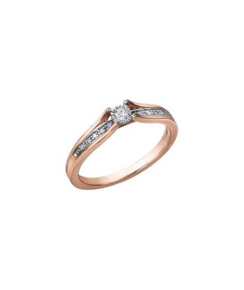 .10CT Diamond Ring: Rose hantent personnes