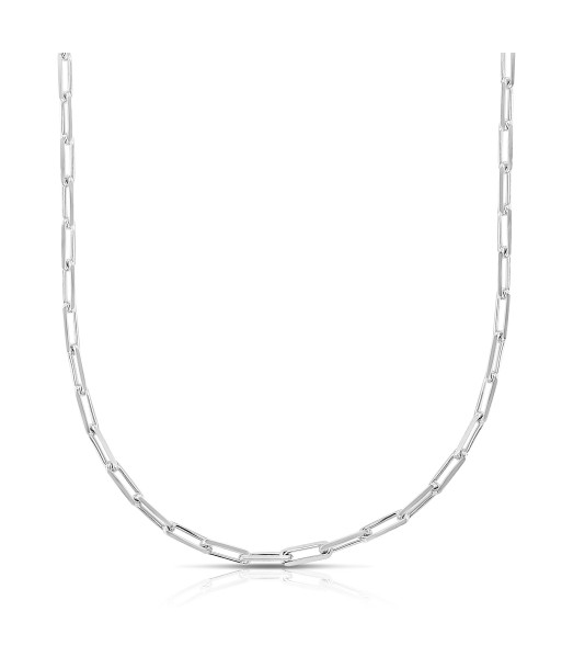 3mm Sterling Silver Paperclip Chain s'inspire de l'anatomie humaine