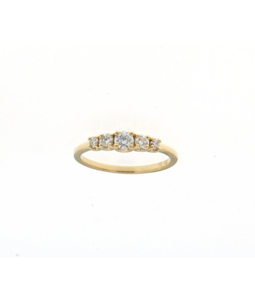 BAGUE OR JAUNE DIAMANTS ASTORG 1895 plus qu'un jeu 