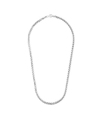 3.10mm Sterling Silver Wheat Chain la chaussure