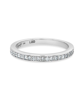 .20CT Lab Grown Diamond 2MM Wedding Band Véritable concentré