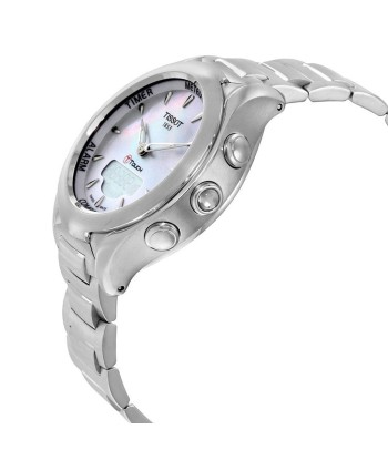 Tissot Touch Solar Lady Mother of Pearl Dial Ladies Watch T0752201110101 france