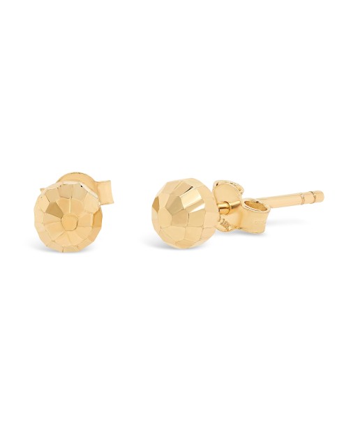 10k Yellow Gold 5mm Ball Earrings les muscles