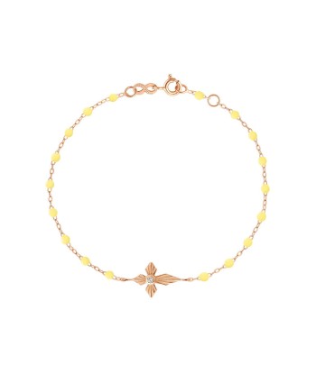 BRACELET GIGI CLOZEAU CROIX LUMIERE DIAMANT OR ROSE sélection de produits