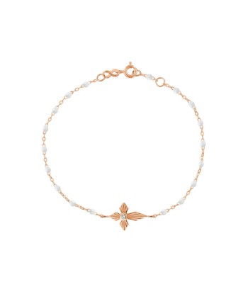 BRACELET GIGI CLOZEAU CROIX LUMIERE DIAMANT OR ROSE sélection de produits