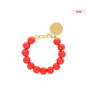 BRACELET MINI BEADS NEON CORAIL VANESSA BARONI 2024